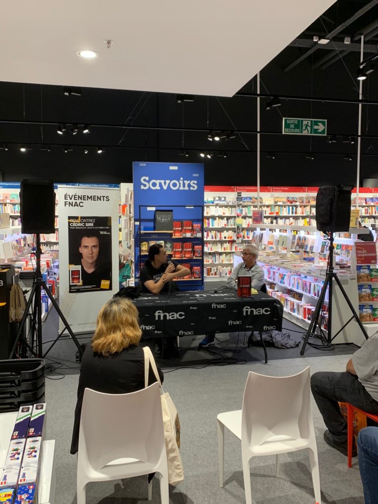 FNAC Besançon : rencontre dédicace : Cédric SIRE