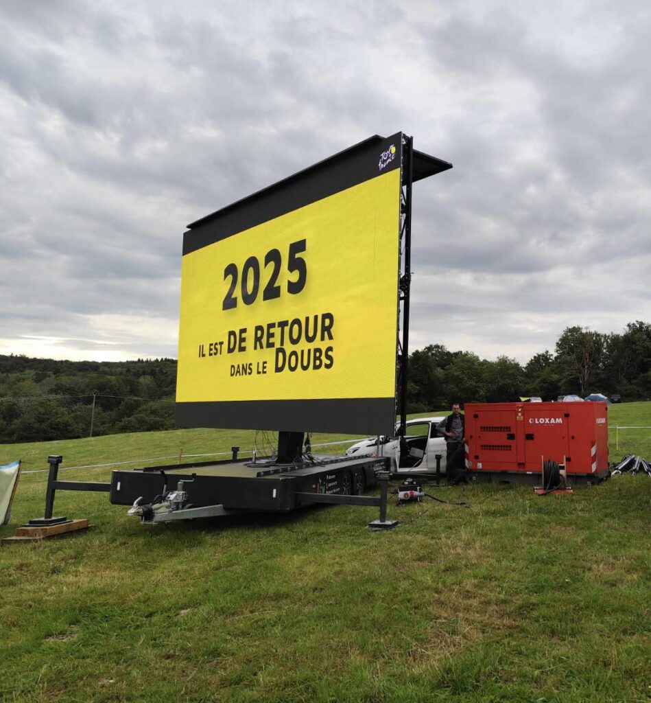 Sonorisation de Fan Zone – Tour de France 2025 – Longeville (25)